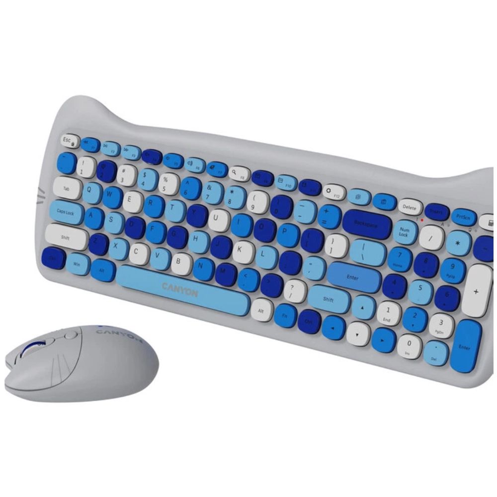 Klaviatura Canyon Combo Blue CNS-HSETW6BL — Klaviaturalar və siçanlar, Bakı (2)