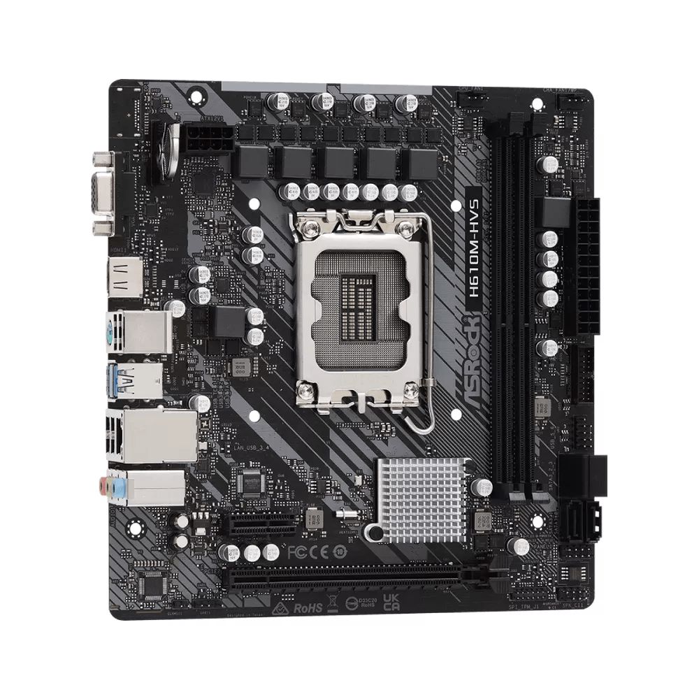 Asrock H610M-HVS Intel LGA 1700 — Mallar, Bakı (3)