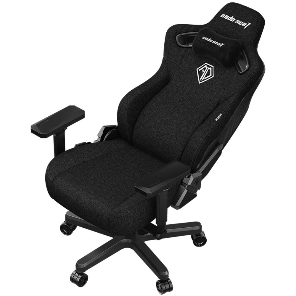 Gaming Chair AndaSeat Kaiser 3E AD12YNDC-L-37-B-CF-B01 Black — Kompüterlər və noutbuklar, Bakı (3)