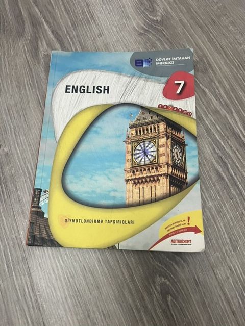 Məhsul: 7-ci sinif üçün qiymətləndirmə tapşırıqları kitabları dəsti — Bakı