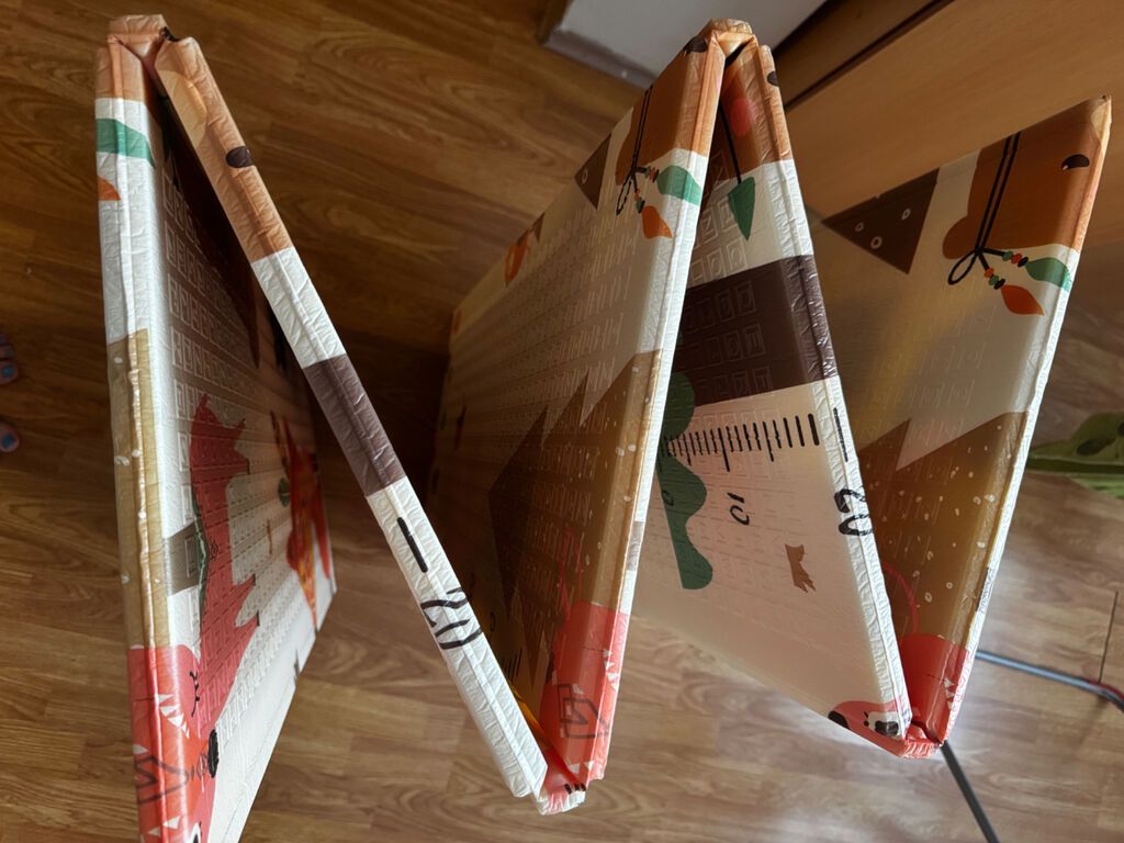 Uşaq oyun xalçası – qatlanan, ikiüzlü - Material: yumşaq və elastik — Oyun xalçaları, Bakı (2)