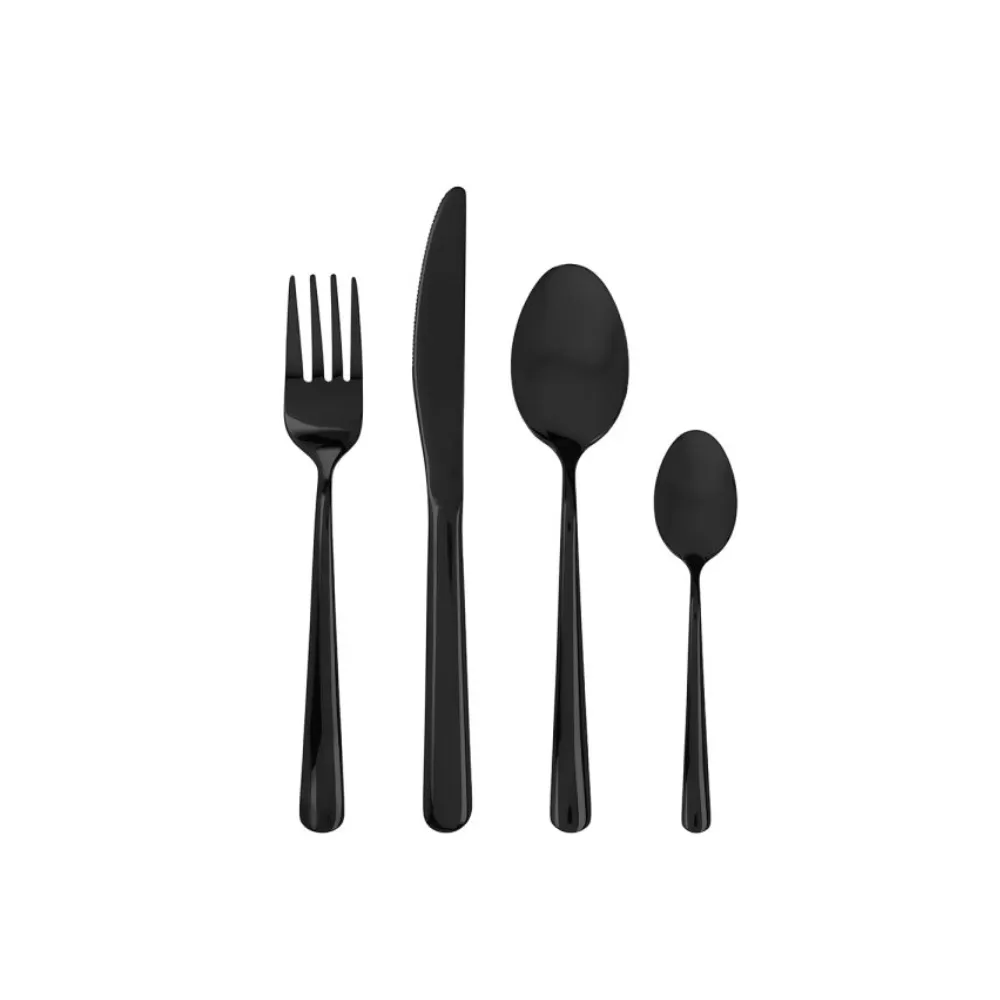 Çəngəl bıçaq dəsti Tognana Antony Elements, 24 parça / 6 nəfərlik, Black Mirro (R7799246277) — Bakı