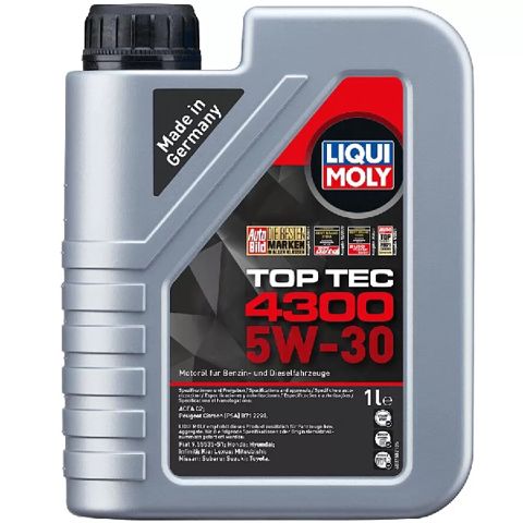 Avtomobil mühərrik yağı Liqui Moly Top Tec 4300 5W-30 1L (2323/8030) — Bakı