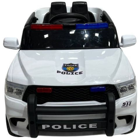 Elektromobil Jeep Police 3323 White — Bakı