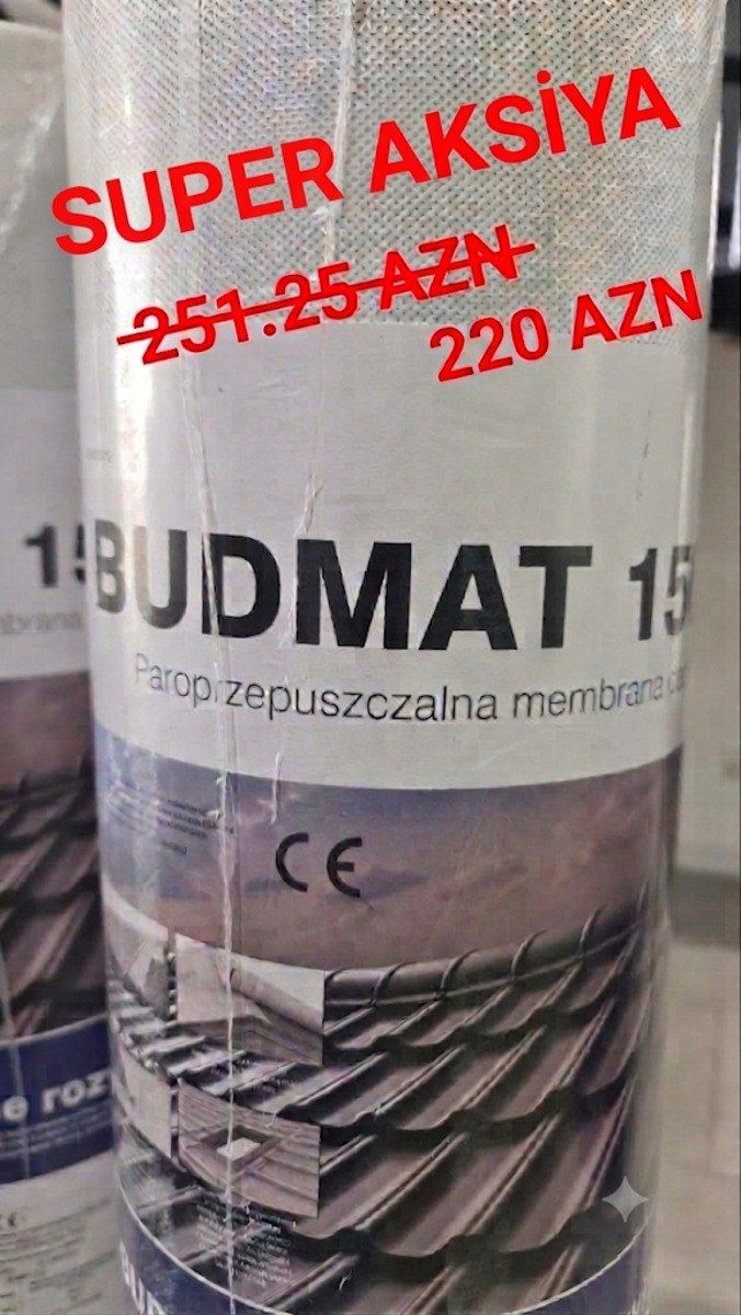 Budmat 150 dam örtüyü membranı — Təmir və inşaat, Bakı (7)