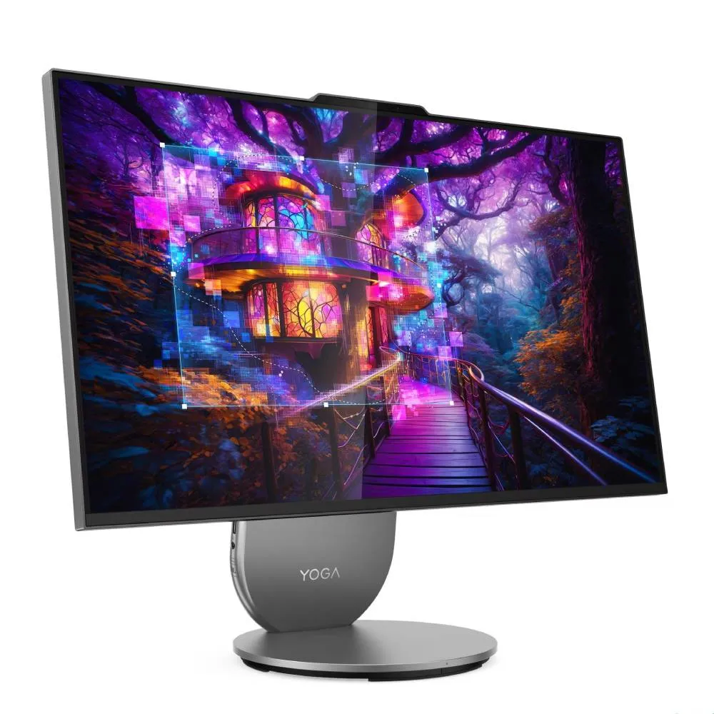 Monoblok Lenovo Yoga AIO 27IAH10/ 27-inch /QHD (2560X1440)120HZ/U7 255H/16GB/1TB/WIN11/Grey (F0J20032RU) — Bakı