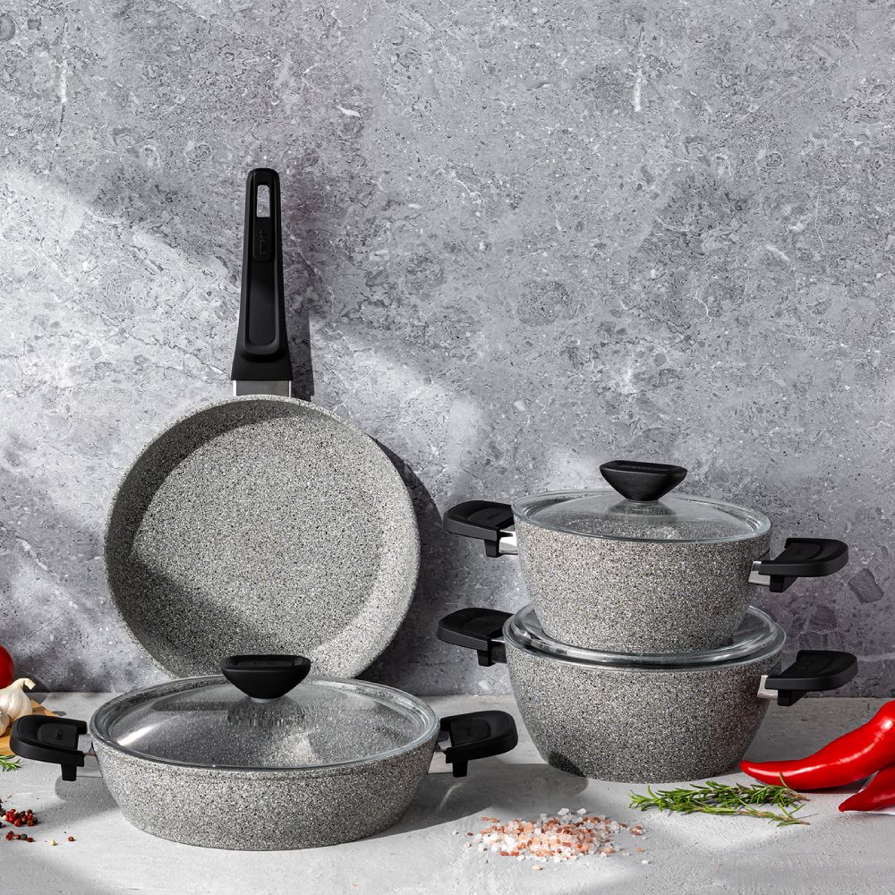 Qazan dəsti Emsan Fortis 7 parça — Bişirmə qabları, Bakı (2)