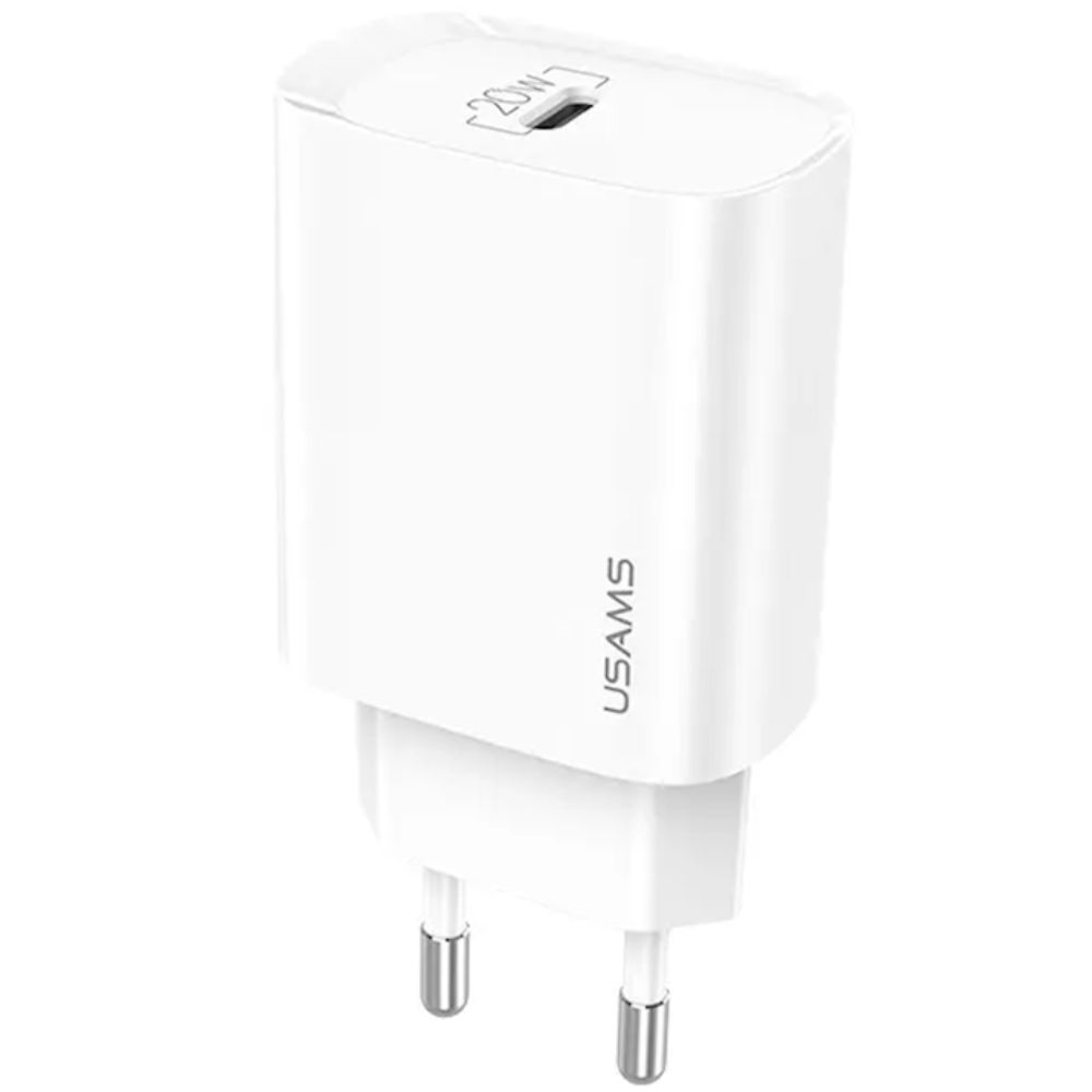 Adapter Usams US-CC131 T39 20W White CC131TC02 — Mallar, Bakı (2)