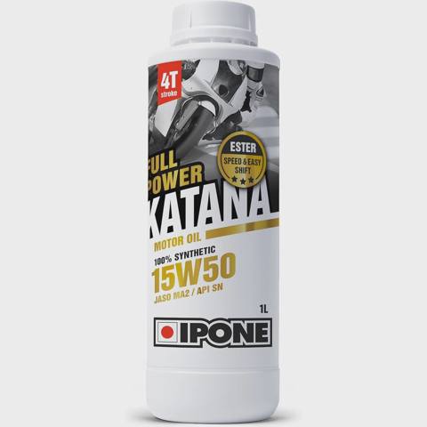 Motosiklet mühərrik yağı Ipone Full Power Katana 15W50 - 1L (15) 801044 — ძრავის ზეთები