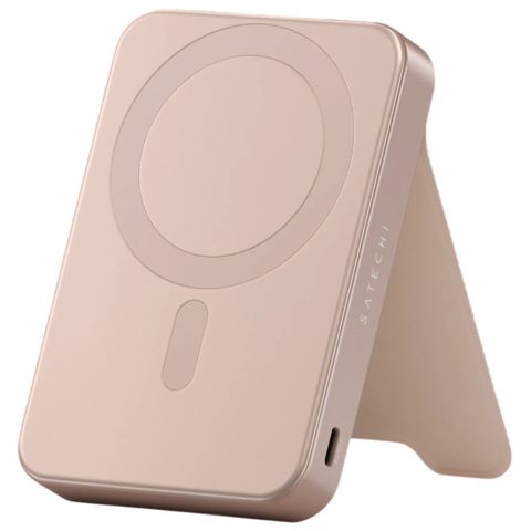 Power Bank Satechi OntheGo 5000 mAh with Stand ST-B5Q2SR Desert Rose — Bakı