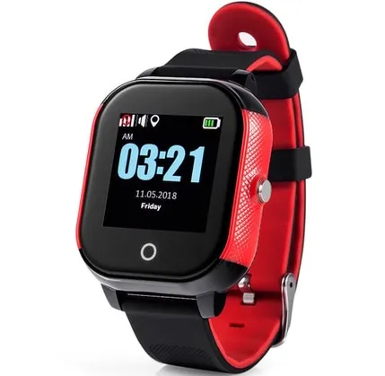 Uşaqlar üçün smart saat Wonlex 2G GW700S Red-black — Bakı