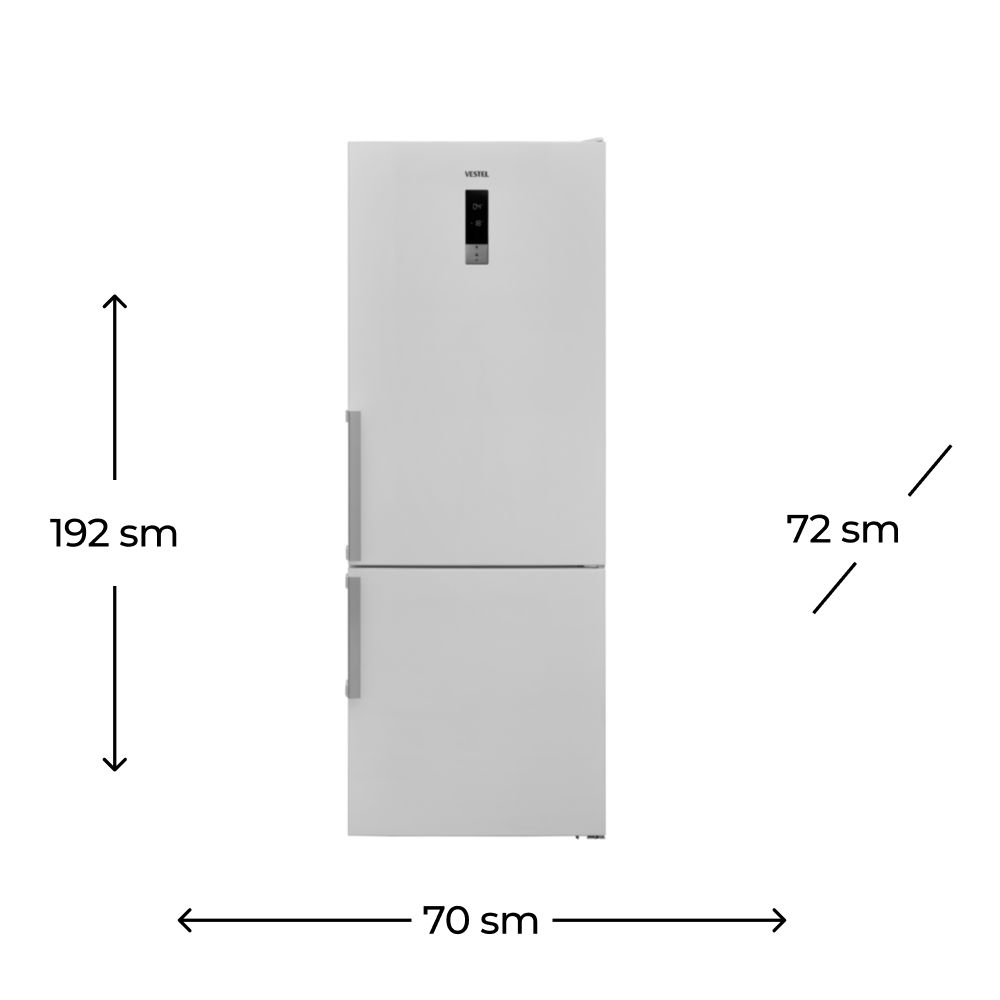 Soyuducu Vestel RM700BF3E-W — Soyuducular, Bakı (4)