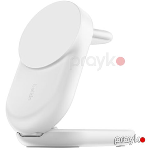 Simsiz enerji toplama cihazı Belkin 25W 3in1 WIZ037KQWH White — Bakı