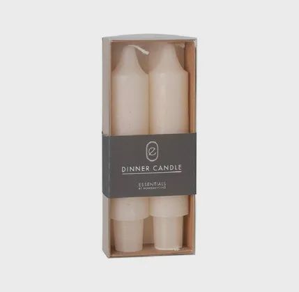 Şam dəsti Koopman 2x25 sm White — Eviniz üçün ətirləri, şamlar və şam tutacaqları, Bakı