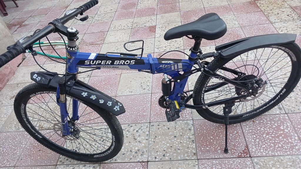Super Bros MTB qatlanan velosiped.Ela veziyyetde.Unvan Badamdar bir — Dağ velosipedləri, Bakı