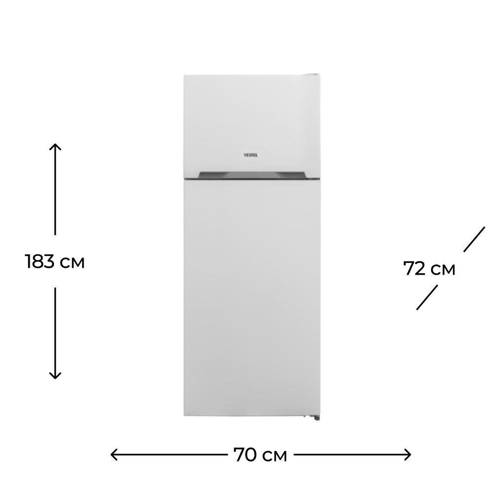Soyuducu Vestel RM670TF3EI-WMF — Soyuducular, Bakı (4)