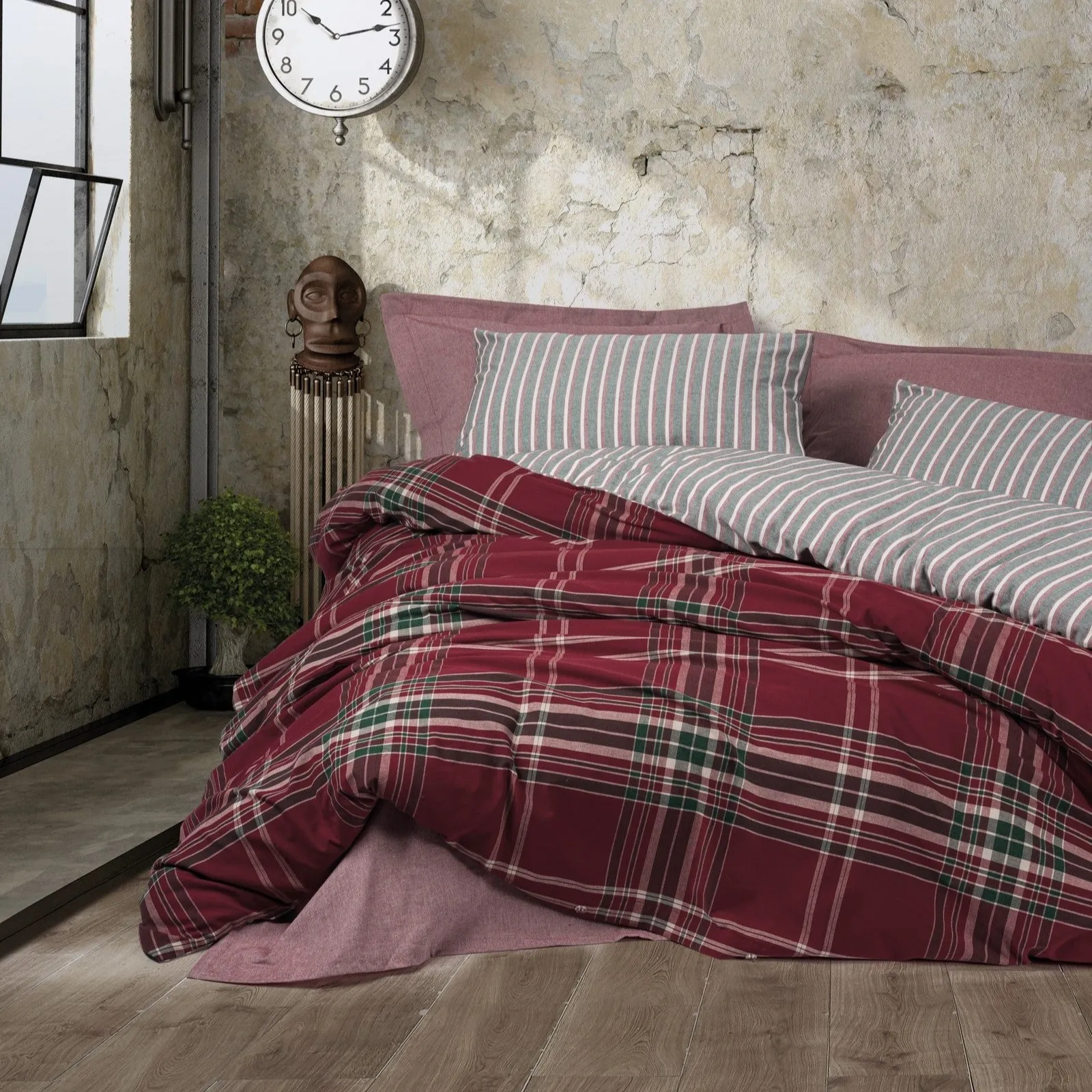 Yataq dəsti Cotton box Bordo Tək nəfərlik (8680108075357) — Товары