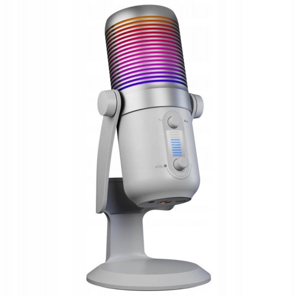 Oyun mikrofonu Rampage Diyez RGB White — Mallar, Bakı (2)