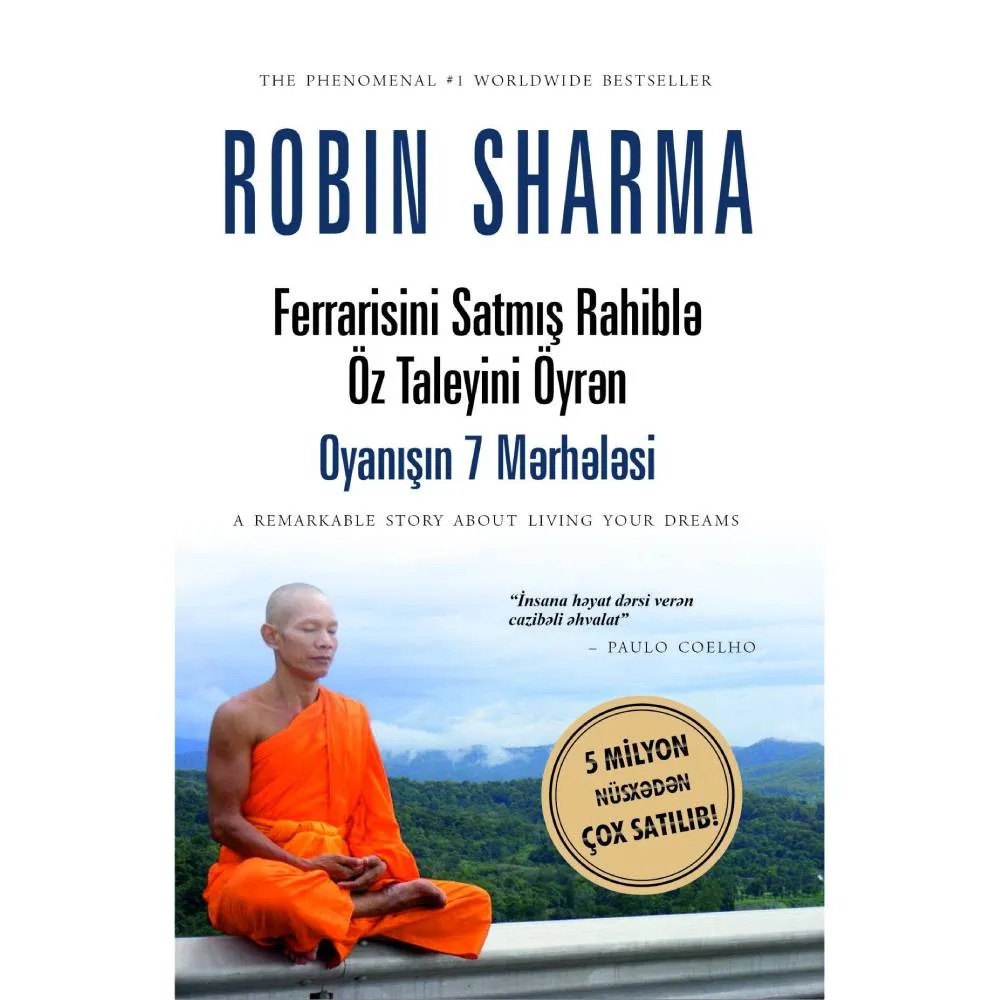 Kitab Ferrarisini satmış rahiblə öz taleyini öyrən. Oyanışın 7 mərhələsi - Robin Şarma — Bakı