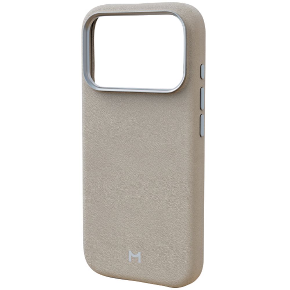 Qoruyucu örtük Magssory iPhone 17 Pro Eco-Leather CLT044 Ivory — Çexollər, Bakı (2)