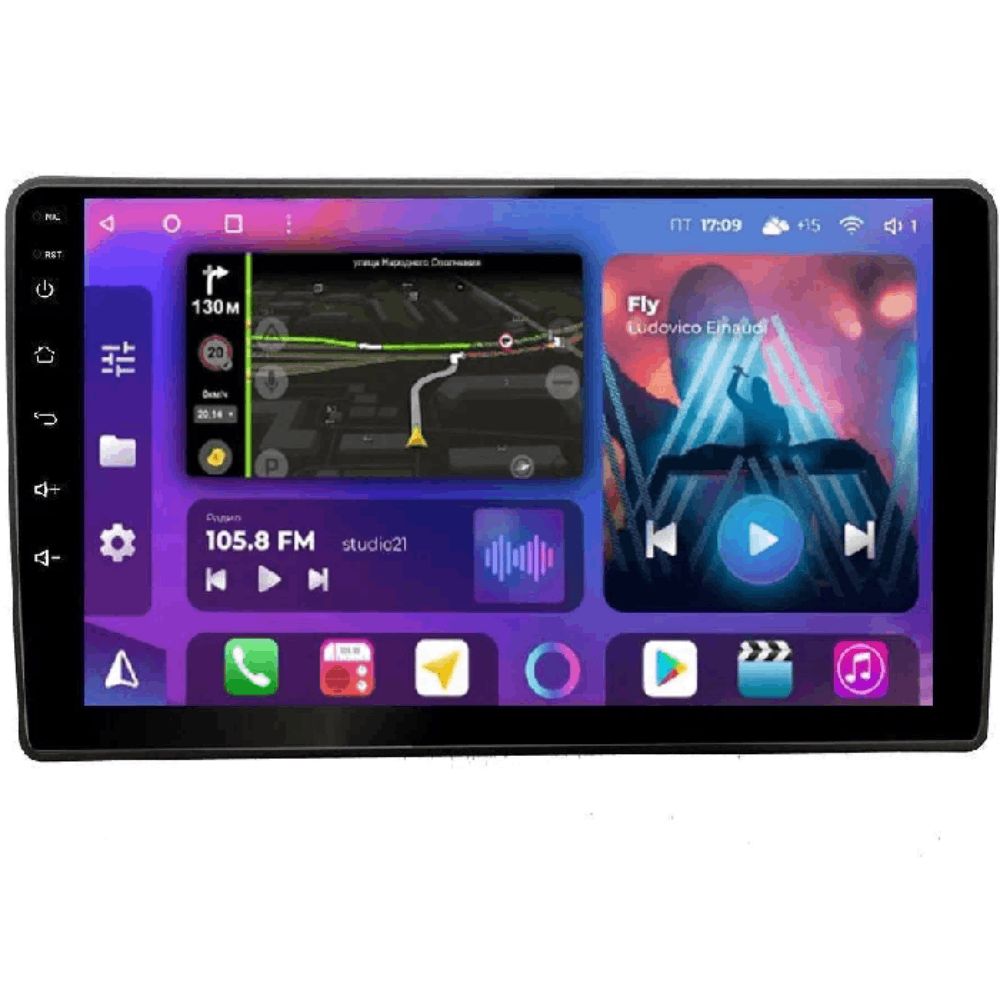 Avtomobil üçün monitor King Cool Android T18 2/32 GB DSP & Carplay for Toyota Camry 2015-2016 (USA) — Avtomobil televizorları və monitorları, Bakı (3)
