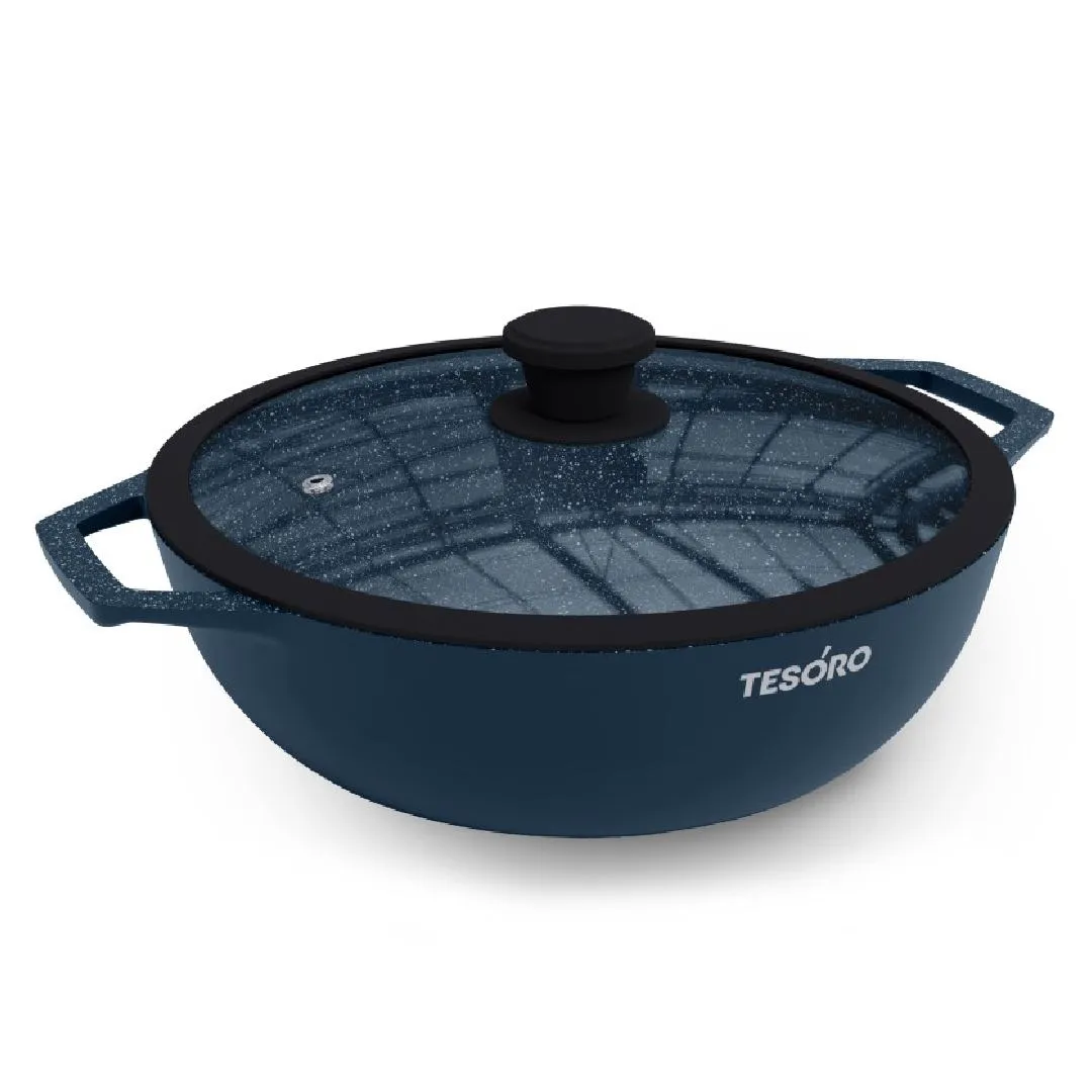 Qazan NMP Tesoro Florence 3L Blue (4630055759804) — Bakı