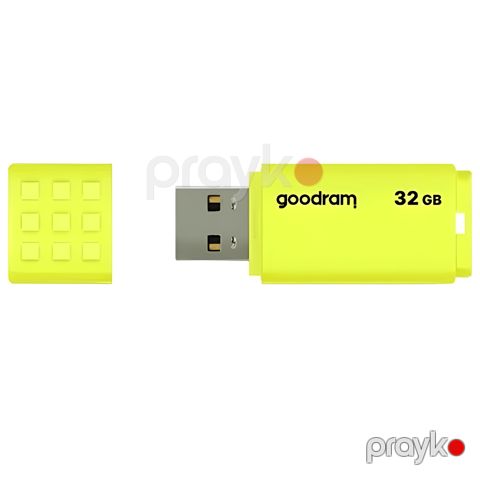 Fleş kart Goodram 32 GB USB 2.0 Yellow UME2 5908267935682 — Bakı