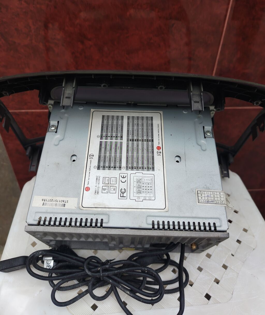Orgianl Hundai avtomobili üçün multimedia başlıq + arxa görüntü — Elektronika, Bakı (4)