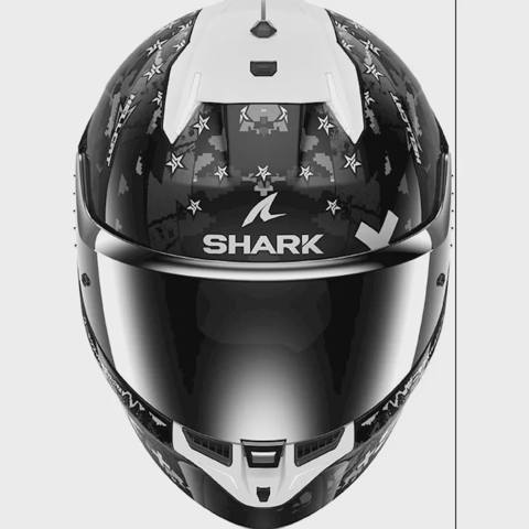Dəbilqə shark helmet skwal I3 hellcat XL — Мотоэкипировка