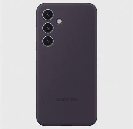 Çexol Samsung S24+ Silicone Case Dark Violet (EF-PS926TEEGRU) — Çexollər, Bakı