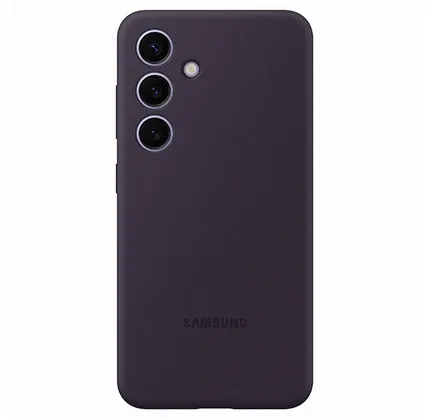 Çexol Samsung S24+ Silicone Case Dark Violet (EF-PS926TEEGRU) — Bakı