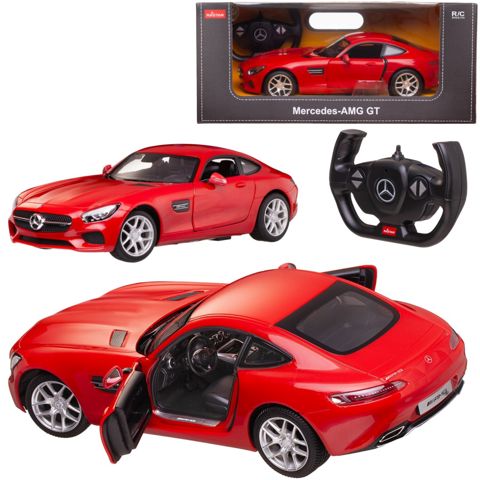 Oyuncaq avtomobil Rastar R/C 1:14 Mercedes-AMG GT Open Door by Manual 6930751309920 — Bakı
