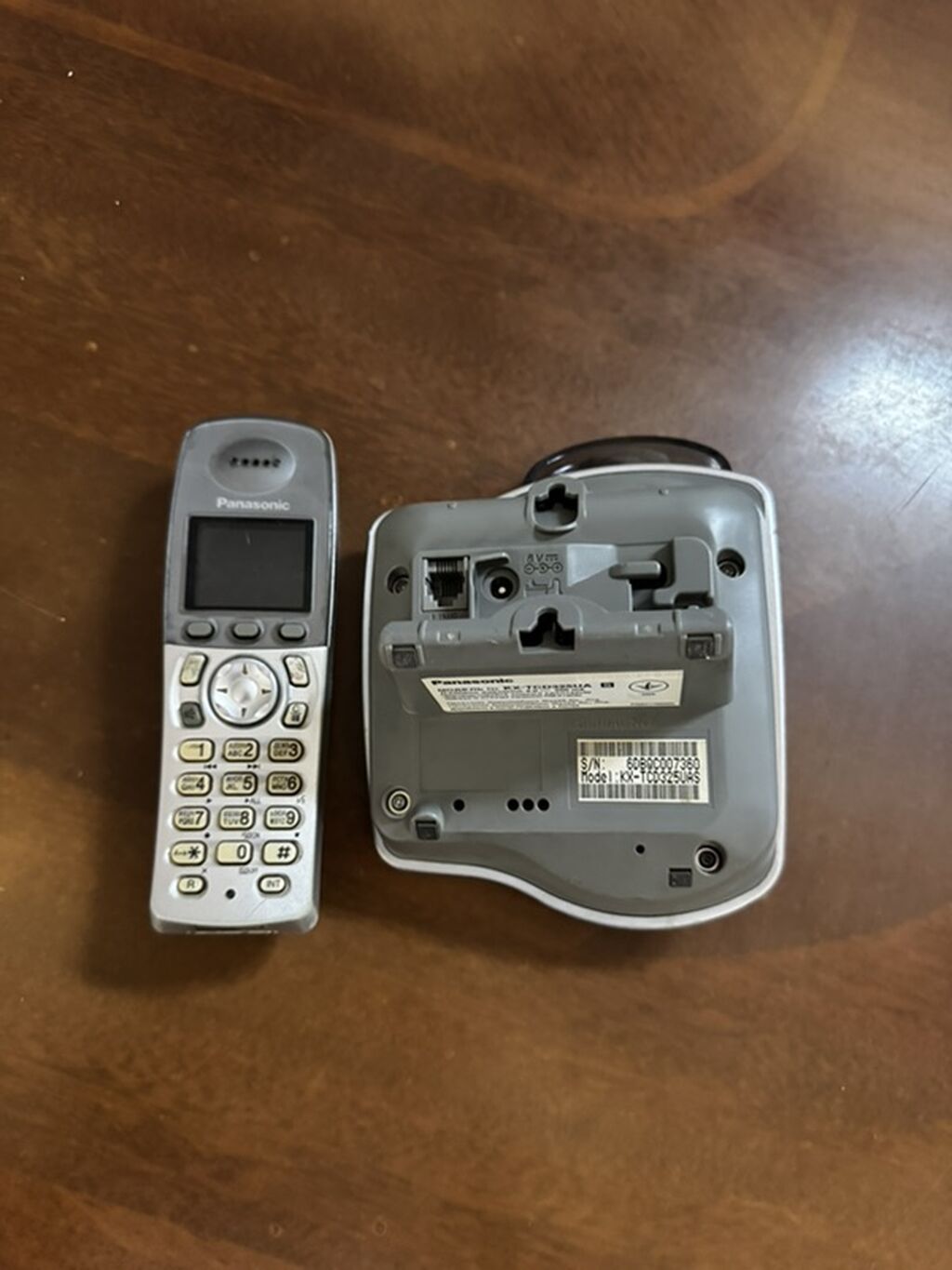 Panasonic KX-TG2050MLS simsiz ev/ofis telefonu və baza stansiyası — Elektronika, Bakı (2)