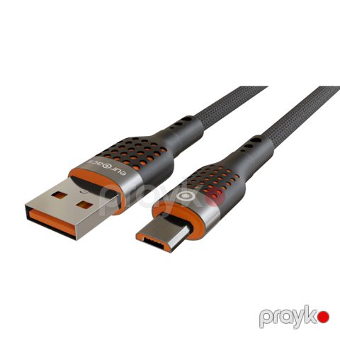 Naqil Euroacs USB Type-A to Micro USB 1 m EU-Z115A Black — Bakı