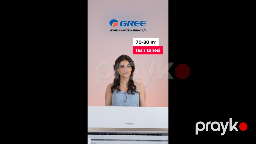 Kondisioner Gree GWH24AADXE-K3NNA2A/I — Kondisioner və split-sistemlər, Bakı (2)