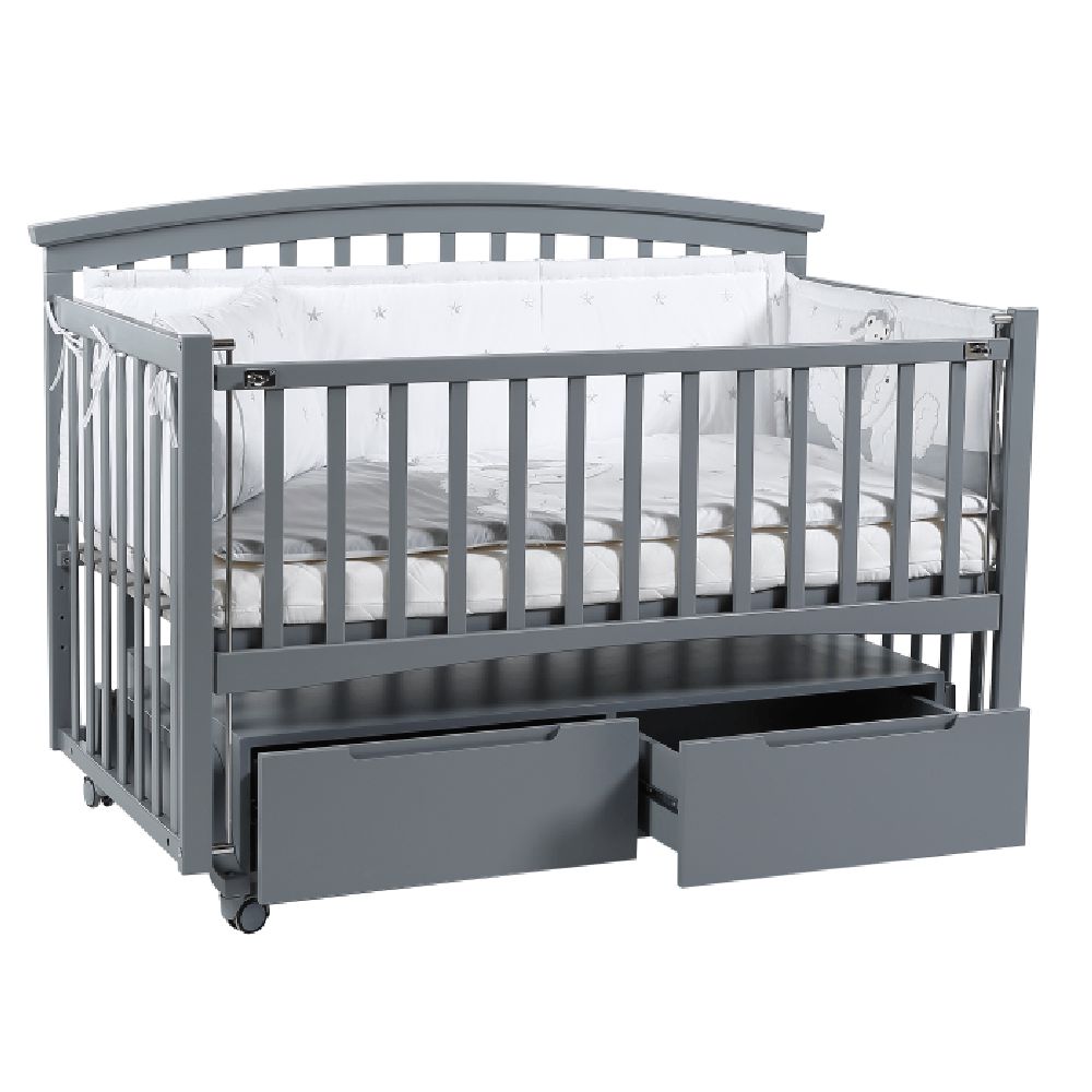 Beşik Tahterevalli Parker 86503 Boz — Uşaq otağı, Bakı (5)