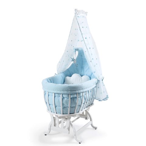 Beşik Tahterevalli Luna 70614 Mavi — Bakı