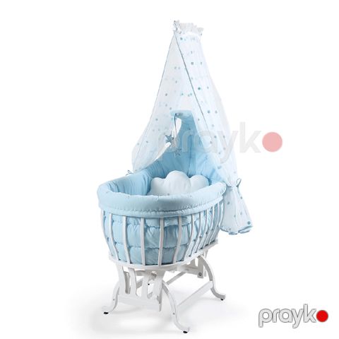Beşik Tahterevalli Luna 70614 Mavi — Bakı