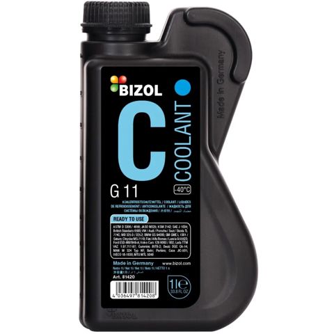 Antifriz Bizol Coolant G11(-40) 1 lt — Bakı
