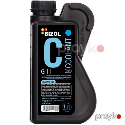 Antifriz Bizol Coolant G11(-40) 1 lt — Bakı