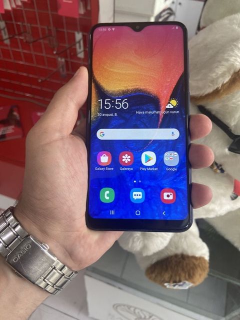 Samsung Galaxy A10, 32 GB, rəng - Mavi, İki sim kartlı — Bakı