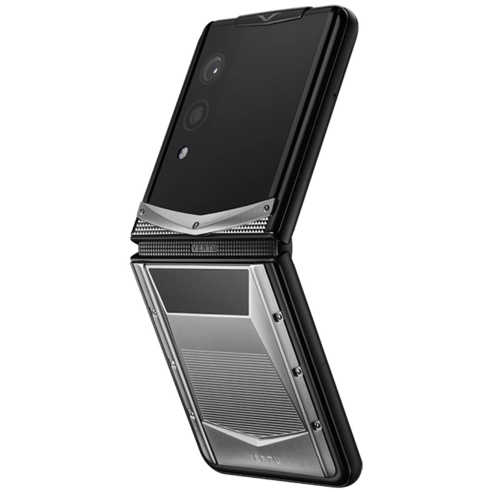 Vertu Quantum Flip Cyber 16 GB / 1 TB Silver — Smartfonlar, Bakı (2)