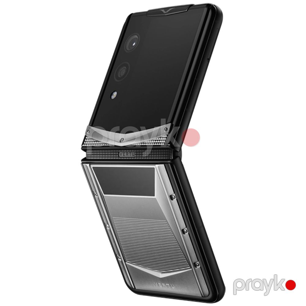 Vertu Quantum Flip Cyber 16 GB / 1 TB Silver — Smartfonlar, Bakı (2)