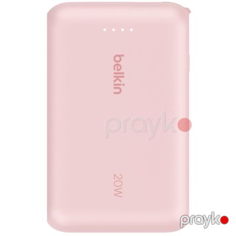 Power Bank Belkin 20W 10000 mAh BPB021HQPK Pink — Bakı