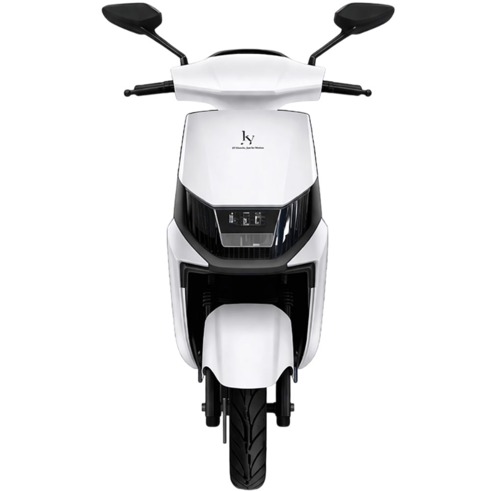 Elektrikli moped JY Electra White — Mallar, Bakı (2)