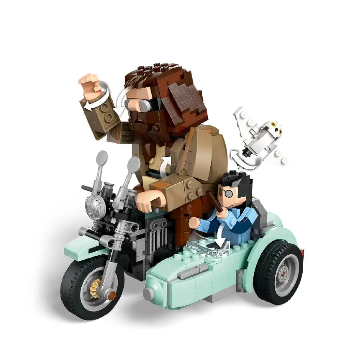 Konstruktor Lego Harry Potter: Hagrid və Harrinin motosikletle gəzintisi (76443) — Bakı
