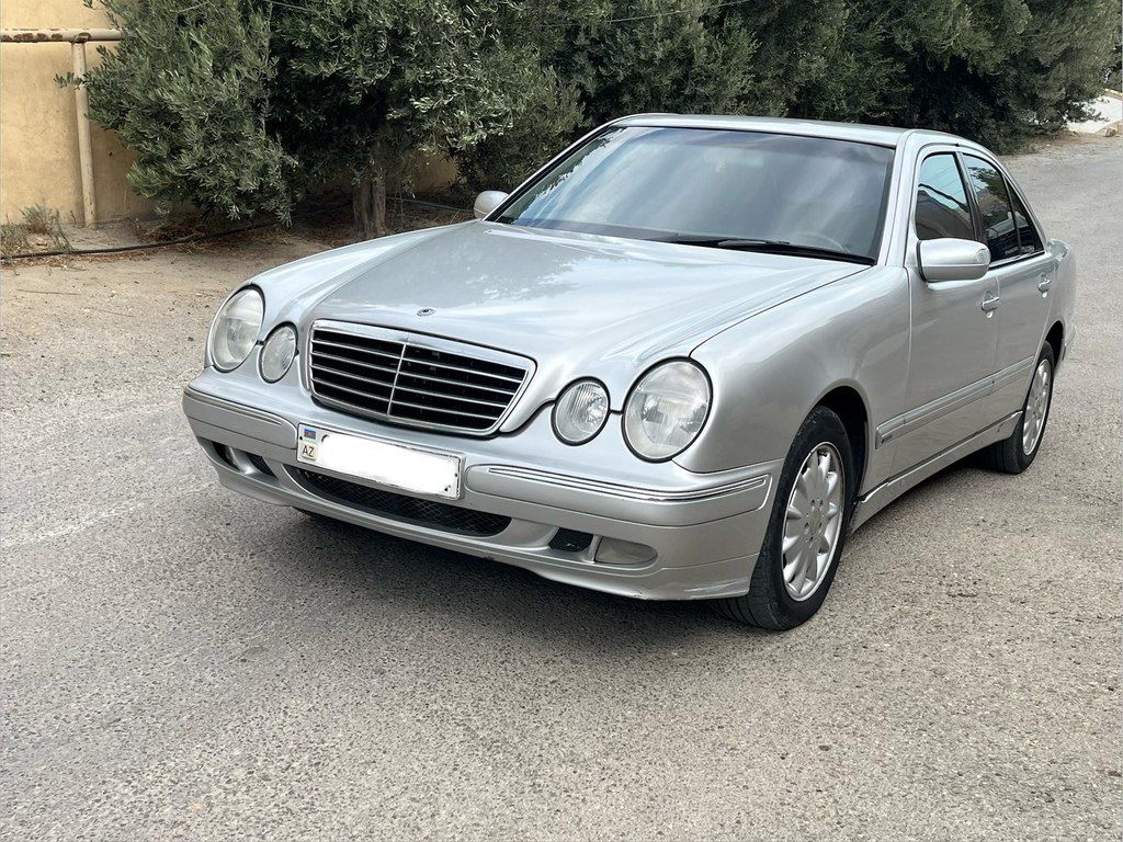 Mercedes E 220, 2.2 L, 2000 il, 440 000 km — Avtomobillər, Bakı