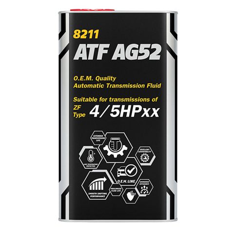 Sürətlər qutusu üçün yağ Mannol ATF AG52 Automatic Special Metal 4 lt — Bakı