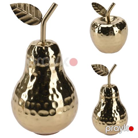 Dekor Koopman Apple Pear A68100570 17x9 sm Gold 1 ədəd