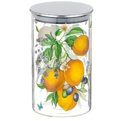 Saxlama qabı Agness Provans Limon 1200 ml 10x18 sm — Bakı